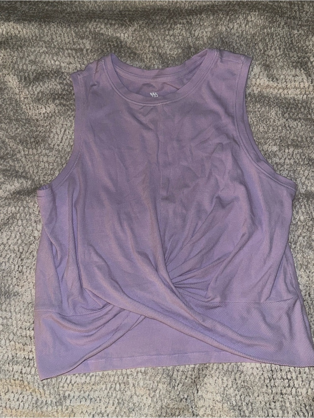 NWOT All in Motion Women’s Sleeveless Twist-Front Tank Top - Lavender